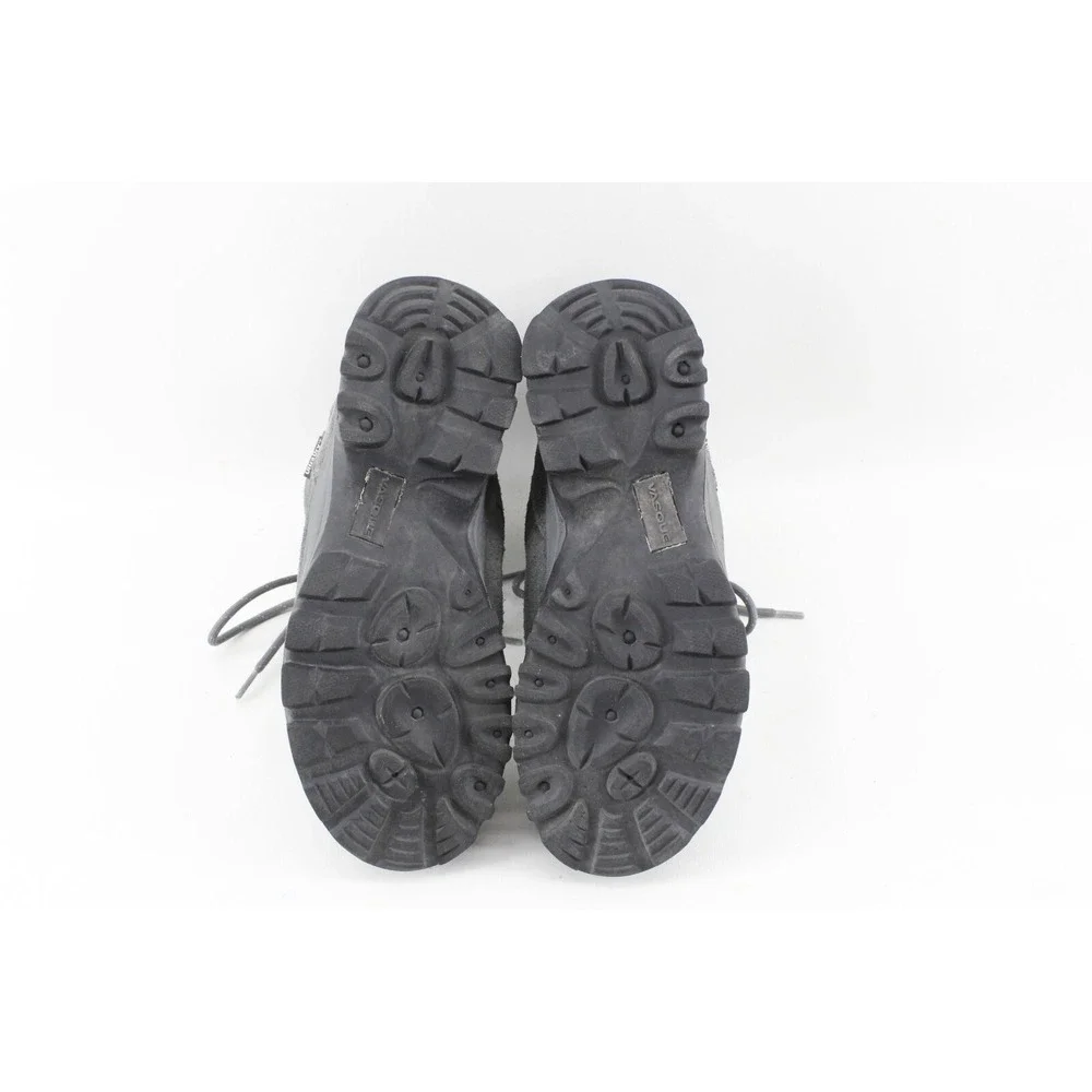 Vasque Ultra‎ Dry Gray Leather Mid Waterproof Hiking Boots Youth Size 4 US 7213